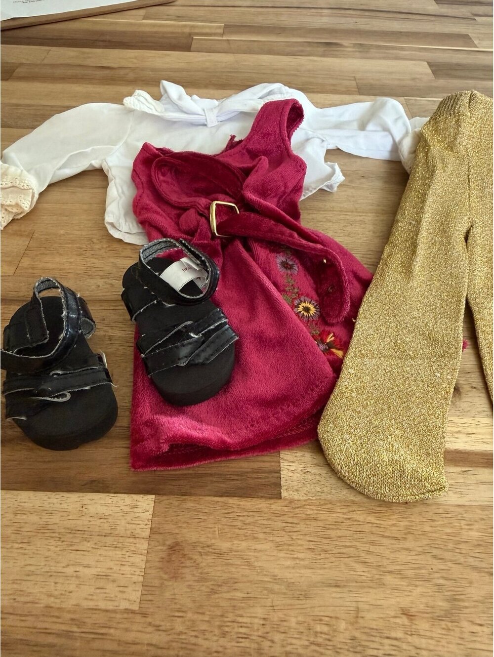 American Girl Julie Christmas outfit A334